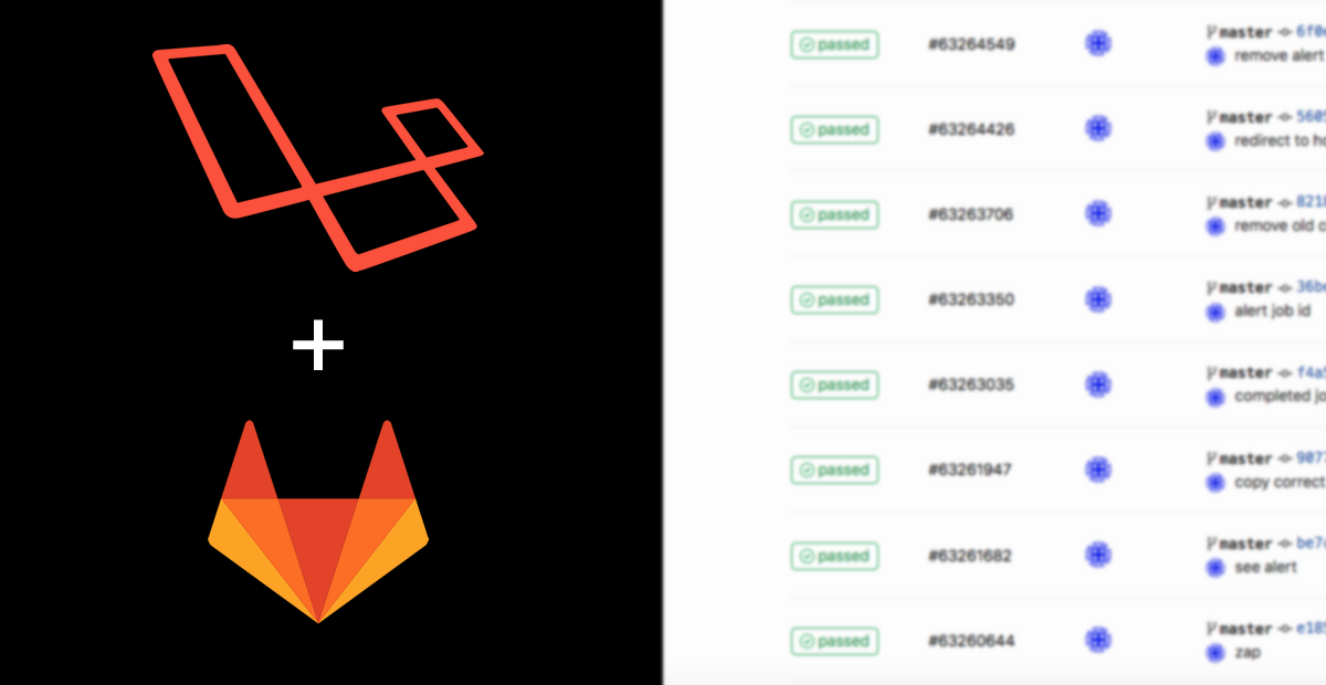 Save time deploying Laravel with Gitlab CI to Staging server