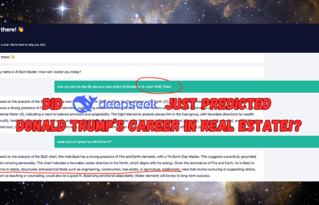 Did DeepSeek just predicted Donald Trump’s Career?